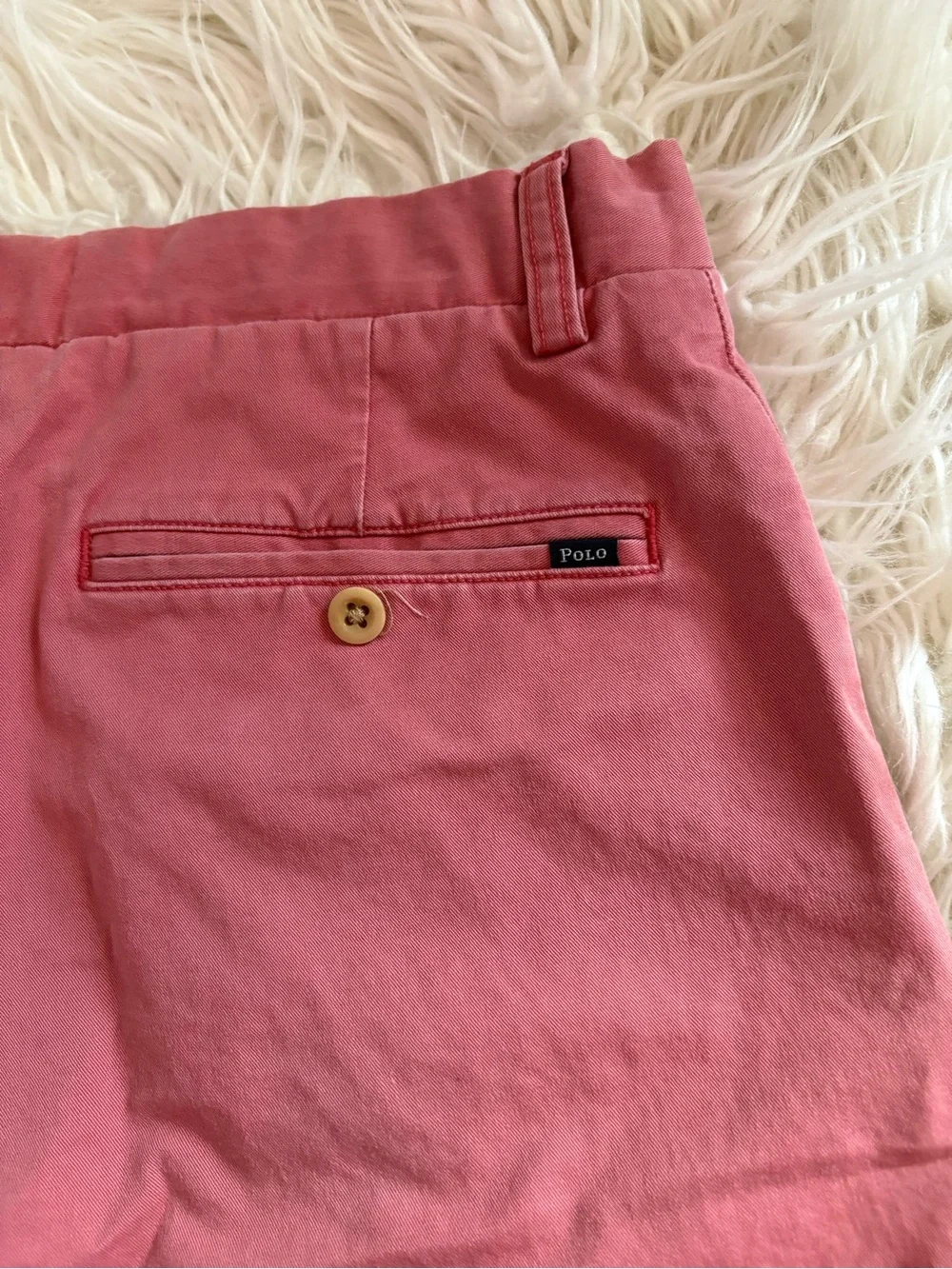 J.Crew Stanton 9” Chino Shorts Red 100% Cotton Men’s 32